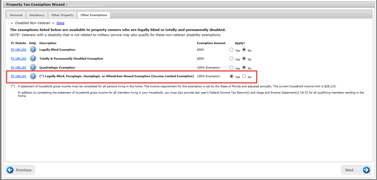 limited income information